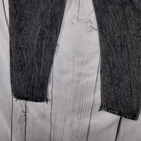 No Boundaries High Waisted Patchwork Faded Black Denim Juniors Jeans - Picture 10 of 12